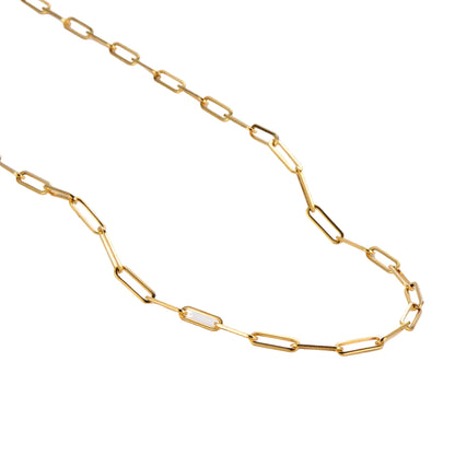 Łańcuszek Paperclip 4 mm ze stali 304